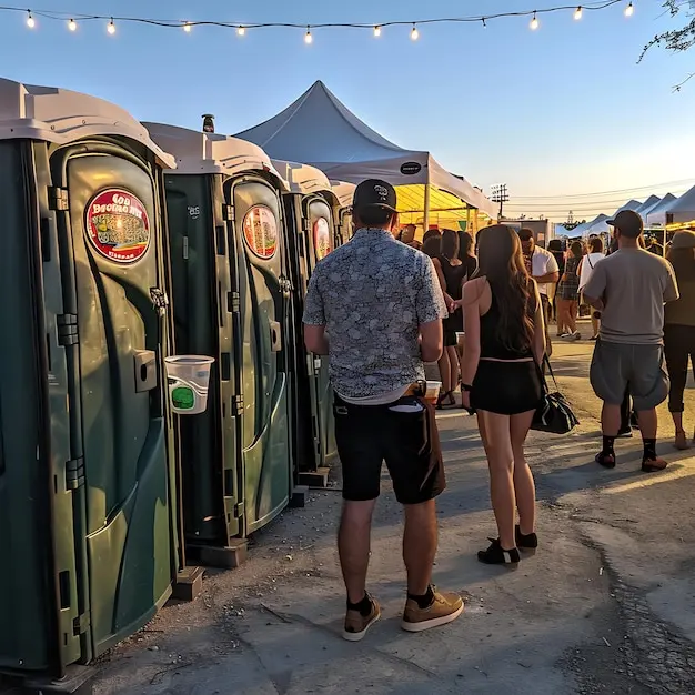 Luxury Portable Toilets at Festivals